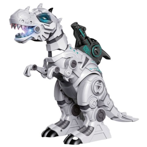 DINOZAUR ZDALNIE STEROWANY ROBOT RC DYM ŚWIATŁA DŹWIĘKI PILOT AKUMULATOR