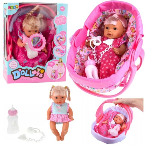 LALKA INTERAKTYWNA BOBAS DZIEWCZYNKA NOSIDEŁKO MÓWI SIUSIA BUTELKA SMOCZEK