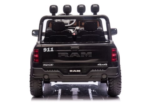 AUTO NA AKUMULATOR DLA DZIECI DODGE RAM POLICJA ZB629-F 4X4 LED EVA SKÓRA