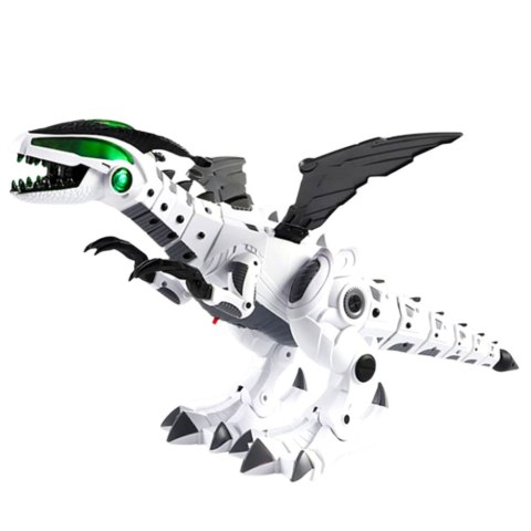 DINOZAUR ROBOT NA BATERIE RUCHOME SKRZYDŁA RUSZA SIĘ ŚWIATŁA DŹWIĘKI