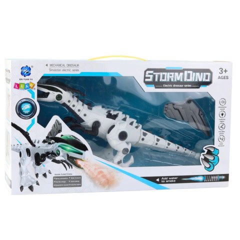DINOZAUR ROBOT NA BATERIE RUCHOME SKRZYDŁA RUSZA SIĘ ŚWIATŁA DŹWIĘKI