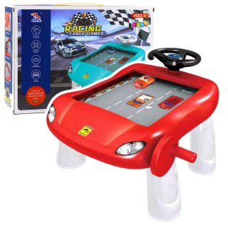 SYMULATOR JAZDY STOLIK EDUKACYJNY GRA ZRĘCZNOŚCIOWA MANUALNA PLANSZA Z TOREM