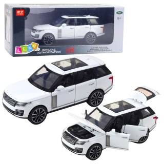 SAMOCHÓD METALOWY RANGE ROVER SUV AUTO MODEL 1:32 ŚWIATŁA DŹWIĘKI OTWIERANE DRZWI MASKA