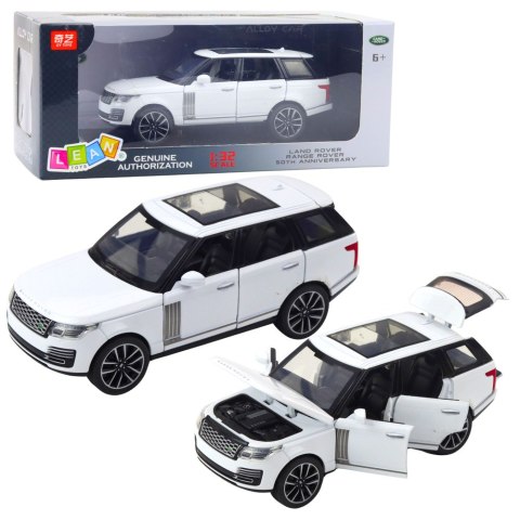 SAMOCHÓD METALOWY RANGE ROVER SUV AUTO MODEL 1:32 ŚWIATŁA DŹWIĘKI OTWIERANE DRZWI MASKA