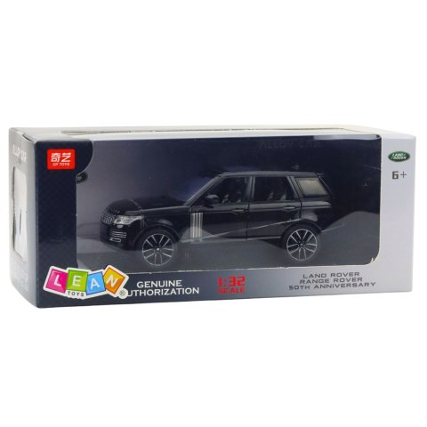 SAMOCHÓD AUTO RANGE ROVER MODEL 1:32 CZARNY DŹWIĘKI OTWIERANE DRZWI MASKA