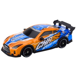 SAMOCHÓD ZDALNIE STEROWANY DRIFT RC ŚWIECĄCA KAROSERIA WYMIENNE KOŁA PILOT 2.4 AKU