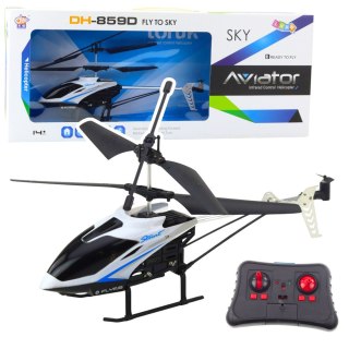 HELIKOPTER LATAJĄCY ZDALNIE STEROWANY RC AVIATOR DH-859D LED 360 PILOT AKU