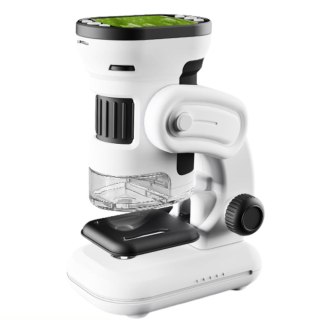 MIKROSKOP CYFROWY Z EKRANEM HD EDUKACYJNY DLA DZIECI 200-1000X KARTA SD32GB