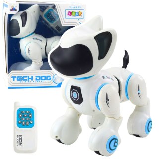 PIESEK INTERAKTYWNY ZDALNIE STEROWANY ROBOT RC ŚWIATŁA DŹWIĘKI CHODZI PILOT