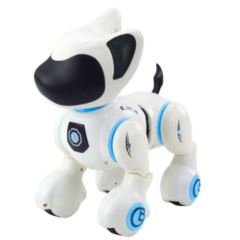 PIESEK INTERAKTYWNY ZDALNIE STEROWANY ROBOT RC ŚWIATŁA DŹWIĘKI CHODZI PILOT