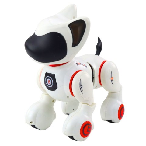PIESEK INTERAKTYWNY ZDALNIE STEROWANY ROBOT RC ŚWIATŁA DŹWIĘKI CHODZI PILOT