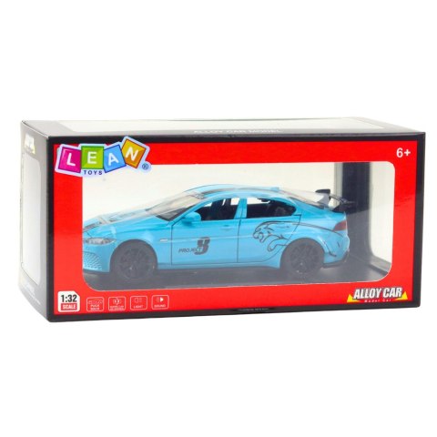 SAMOCHÓD METALOWY AUTO JAGUAR MODEL OTWIERANE DRZWI MASKA ŚWIATŁA DŹWIĘKI