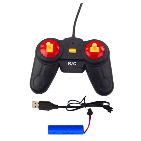 SAMOCHÓD ZDALNIE STEROWANY TERENOWY POLICJA RC 1:12 ŚWIATŁA PILOT AKUMULATOR