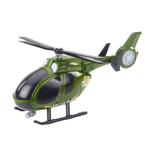 LAWETA CIĘŻARÓWKA WOJSKOWA MILITARNA CZOŁG HELIKOPTER ŚWIATŁA DŹWIĘKI ZESTAW