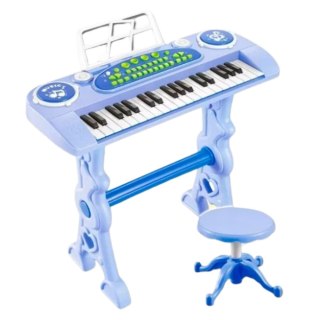 PIANINKO ELEKTRONICZNE KEYBOARD DLA DZIECI 37 KLAWISZY MIKROFON NAGRYWANIE