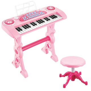 PIANINKO ELEKTRONICZNE KEYBOARD DLA DZIECI 37 KLAWISZY MIKROFON NAGRYWANIE