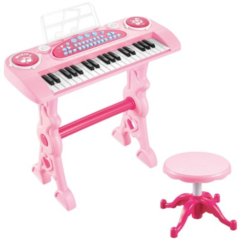 PIANINKO ELEKTRONICZNE KEYBOARD DLA DZIECI 37 KLAWISZY MIKROFON NAGRYWANIE
