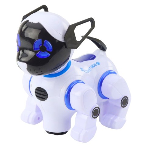 PIES ZDALNIE STEROWANY ROBOT RC CHODZI TAŃCZY SZCZEKA ŚWIATŁA DŹWIĘKI PILOT