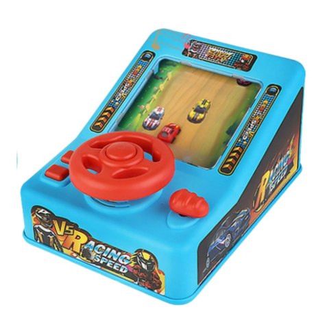 SYMULATOR JAZDY Z KIEROWNICĄ INTERAKTYWNY DLA DZIECI DŹWIĘKI KLAKSON MUZYKA