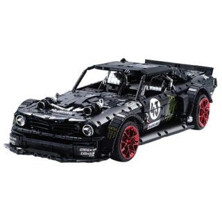 KLOCKI KONSTRUKCYJNE SAMOCHÓD SPORTOWY MUSTANG HOONICORN V2 ZESTAW 3201 EL.