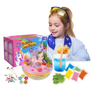 ZESTAW KREATYWNY TERRARIUM DLA JEDNOROŻCA 2W1 HODOWLA KRYSZTAŁÓW DIY