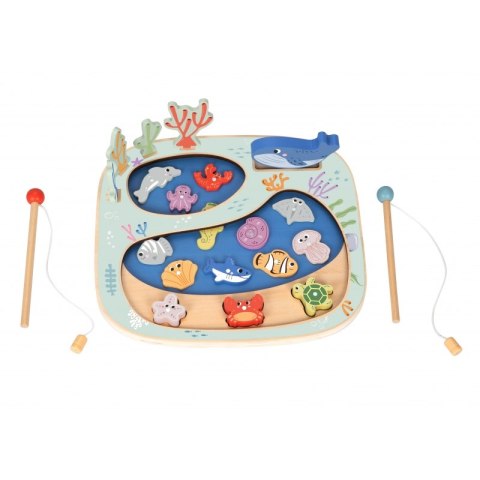 ZŁOWIĆ RYBKĘ GRA ZRĘCZNOŚCIOWA UKŁADANKA MONTESSORI EDUKACYJNE KREATYWNE