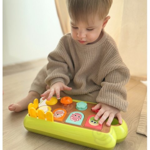 ZABAWKA EDUKACYJNA WYSKAKUJĄCE ZWIERZĄTKA SZCZĘŚLIWA FARMA DLA DZIECI