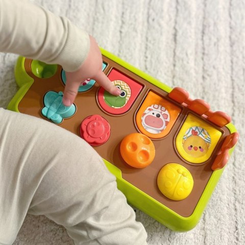 ZABAWKA EDUKACYJNA WYSKAKUJĄCE ZWIERZĄTKA SZCZĘŚLIWA FARMA DLA DZIECI