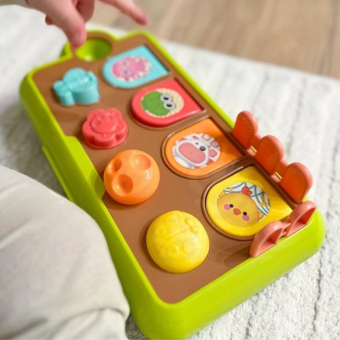 ZABAWKA EDUKACYJNA WYSKAKUJĄCE ZWIERZĄTKA SZCZĘŚLIWA FARMA DLA DZIECI