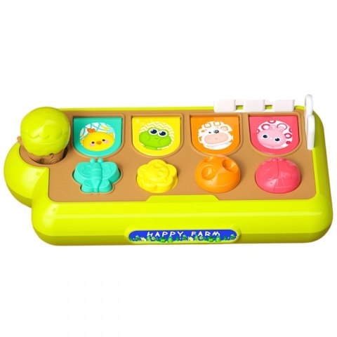 ZABAWKA EDUKACYJNA WYSKAKUJĄCE ZWIERZĄTKA SZCZĘŚLIWA FARMA DLA DZIECI