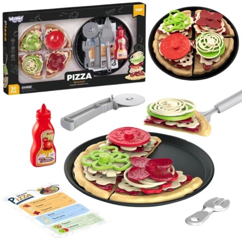 PIZZA DO KROJENIA ZESTAW XL RESTAURACJA 30 EL KREATYWNA DLA DZIECI