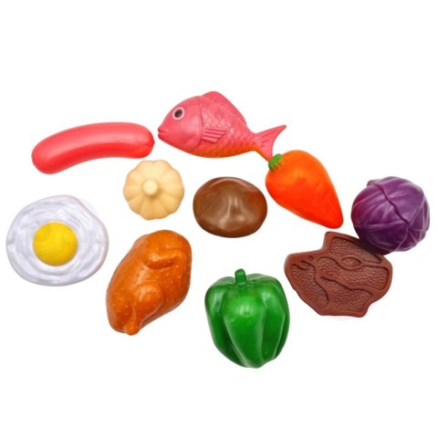 ZESTAW XXL KUCHARZA AKCESORIA PRZYBORY KUCHENNE 22 EL DLA DZIECI ZABAWA