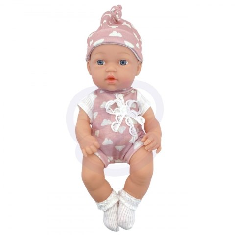 UROCZY BOBASEK LALKA W UBRANKU 36 CM DLA DZIECI ZABAWA NAUKA UMIEJĘTNOŚCI