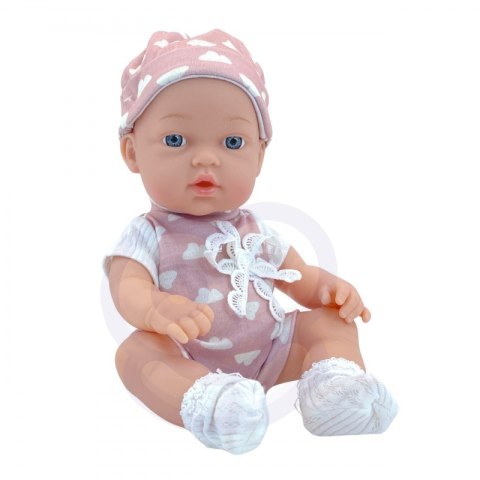 UROCZY BOBASEK LALKA W UBRANKU 36 CM DLA DZIECI ZABAWA NAUKA UMIEJĘTNOŚCI