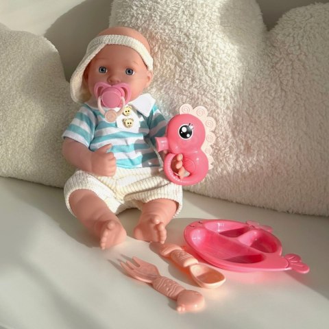 ZESTAW OPIEKUNKA LALKA BOBAS Z AKCESORIAMI KREATYWNY DLA DZIECI ZABAWA