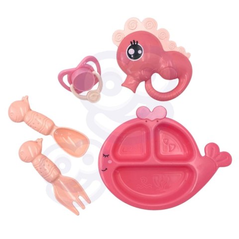 ZESTAW OPIEKUNKA LALKA BOBAS Z AKCESORIAMI KREATYWNY DLA DZIECI ZABAWA