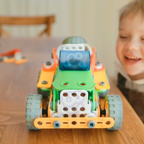 ZESTAW KLOCKI KONSTRUKCYJNE POJAZDY STEM 163 EL KREATYWNE DLA DZIECI