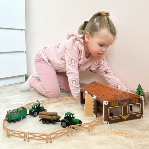 ZESTAW MAŁY FARMER XL FIGURKI GOSPODARSTWO KREATYWNE DLA DZIECI ZABAWA