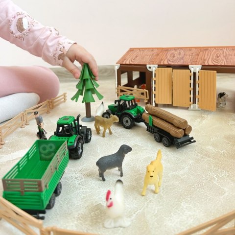 ZESTAW MAŁY FARMER XL FIGURKI GOSPODARSTWO KREATYWNE DLA DZIECI ZABAWA