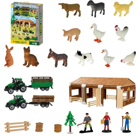 ZESTAW MAŁY FARMER XL FIGURKI GOSPODARSTWO KREATYWNE DLA DZIECI ZABAWA