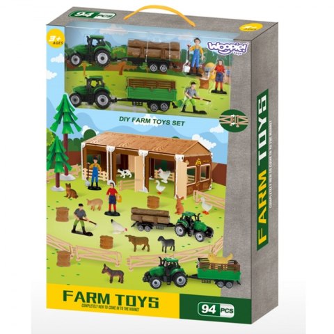 ZESTAW MAŁY FARMER XL FIGURKI GOSPODARSTWO KREATYWNE DLA DZIECI ZABAWA