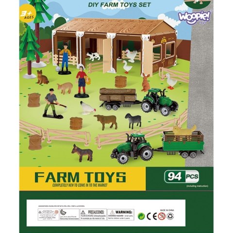 ZESTAW MAŁY FARMER XL FIGURKI GOSPODARSTWO KREATYWNE DLA DZIECI ZABAWA