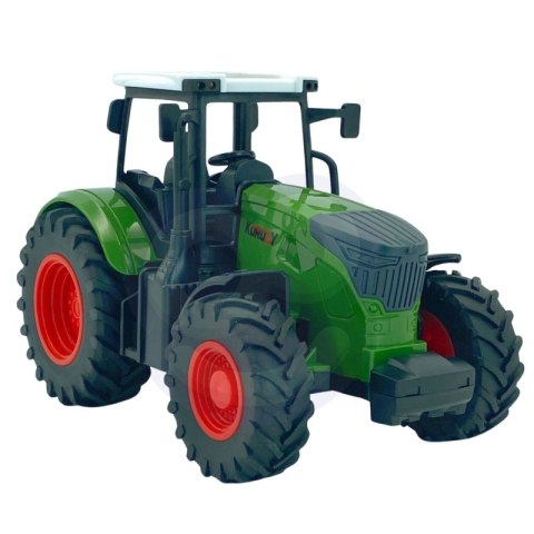 ZESTAW MINI FARMA TRAKTOR ZWIERZĘTA OSADA ROLNIK 1:24 POJAZD DLA DZIECI