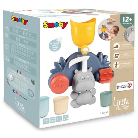 ZABAWKA MOTORYCZNA DLA DZIECI HIPOPOTAM DO KĄPIELI MOTORYCZNE TRWAŁE