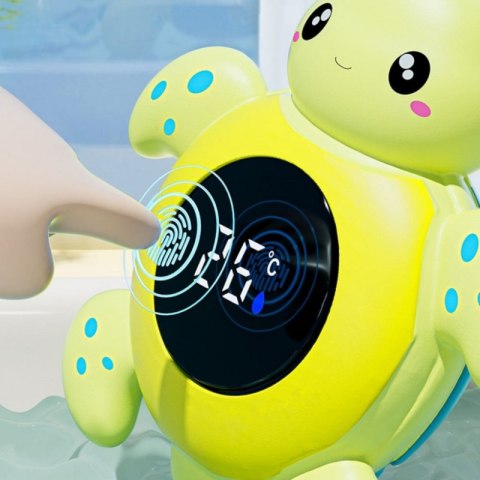 WOOPIE BABY Termometr do Kąpieli 2w1 Mierzenia Temperatury Wody i Pomieszczenia Żółwik