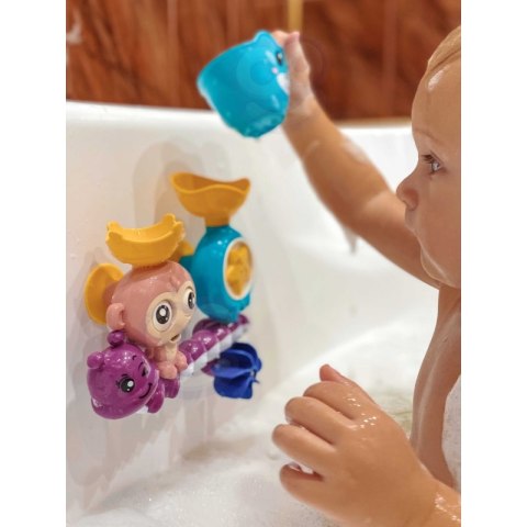 ZABAWKA WODNA DO KĄPIELI MAŁPKA KUBECZEK DLA DZIECI ZABAWA