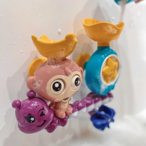 ZABAWKA WODNA DO KĄPIELI MAŁPKA KUBECZEK DLA DZIECI ZABAWA