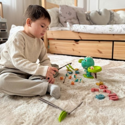 WAGA SZALKOWA RÓWNOWAŻNIA GRA ŁOWIENIE DINOZAURÓW RYBEK NAUKA LICZYDŁO