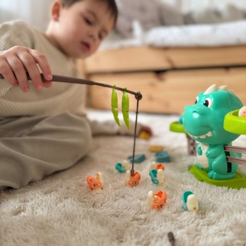 WAGA SZALKOWA RÓWNOWAŻNIA GRA ŁOWIENIE DINOZAURÓW RYBEK NAUKA LICZYDŁO
