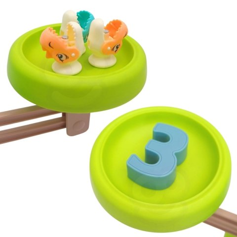 WAGA SZALKOWA RÓWNOWAŻNIA GRA ŁOWIENIE DINOZAURÓW RYBEK NAUKA LICZYDŁO